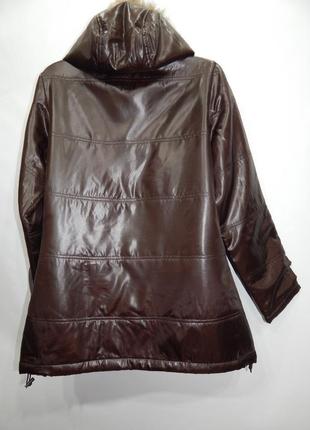 Куртка  женская демисезонная утепленная с капюшоном сток balance р.44-46 045gk (только в указанном размере,4 фото