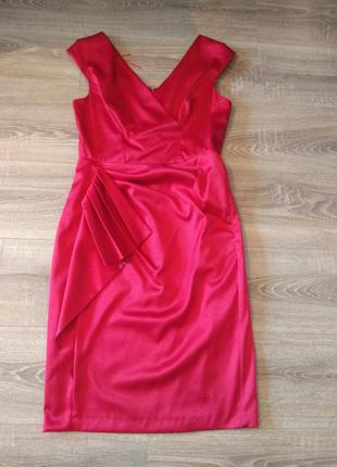 Елегантне червоне плаття debenhams1 фото