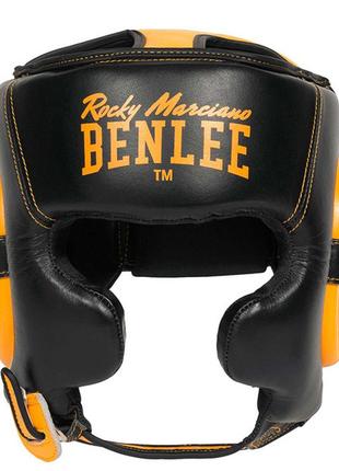 Шлем для бокса benlee brockton l/xl /черно-желтый