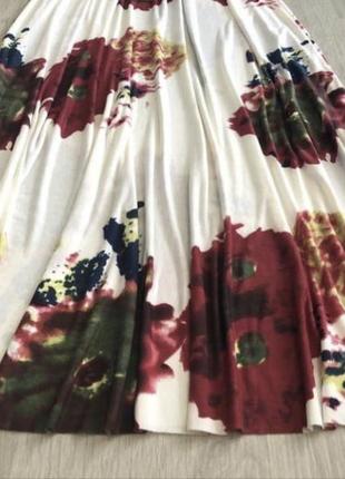 Яркое длинное летнее платье, длинное платье с цветами ax paris3 фото