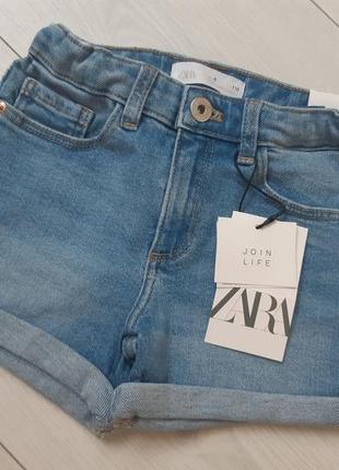 Шорти джинсові zara 116