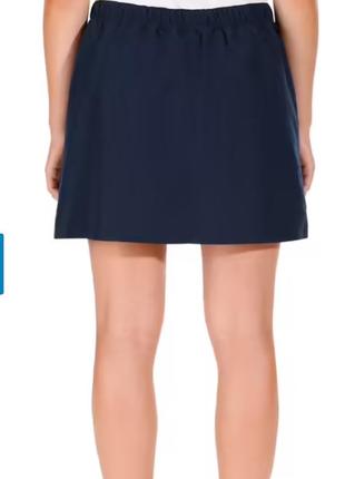 Женские шорты-юбка skort nh100 - темно-синие3 фото