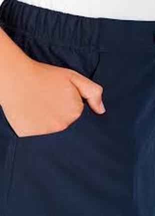 Женские шорты-юбка skort nh100 - темно-синие7 фото