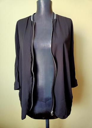 Блузка жіноча бомбер блуза шифонова на літо7 фото