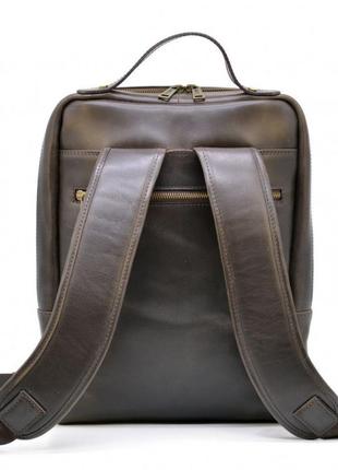 Деловой кожаный рюкзак для ноутбука 14" tc-1239-4lx tarwa4 фото