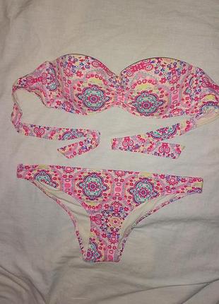 Купальник в цветочный принт  springfield