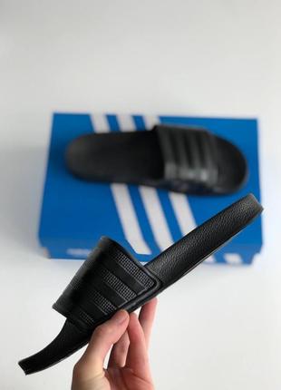 Мужские шлепанцы adidas black 40-41-42-43-44-454 фото