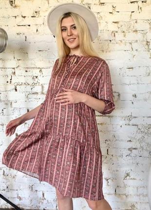 Платье для беременных и кормящих мам 2008 1103 размер m2 фото