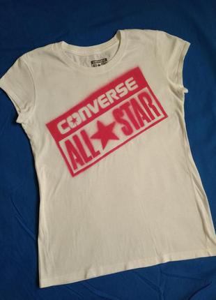 Эксклюзивная футболка converse акция 1+1=3