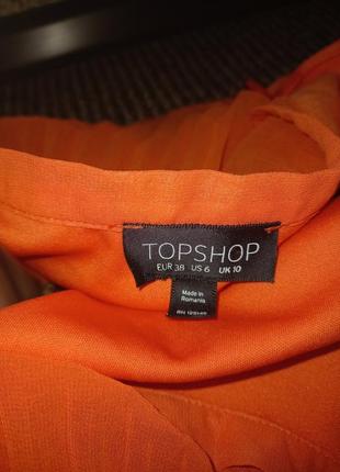 Шифоновая секси юбка плиссе topshop4 фото