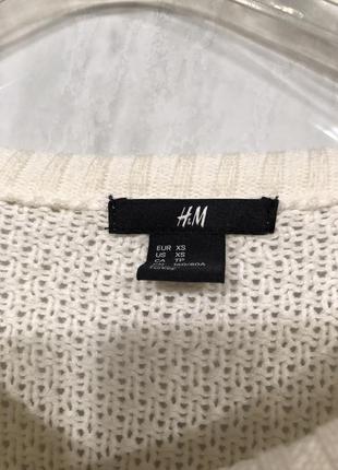 Вязаный свитер h&m3 фото