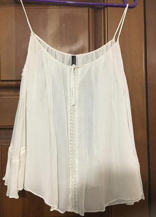 Лёгкая шифоновая блуза zara