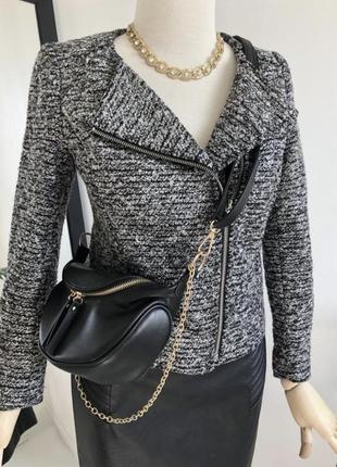Твидовый пиджак, курточка, косуха, короткий пиджак