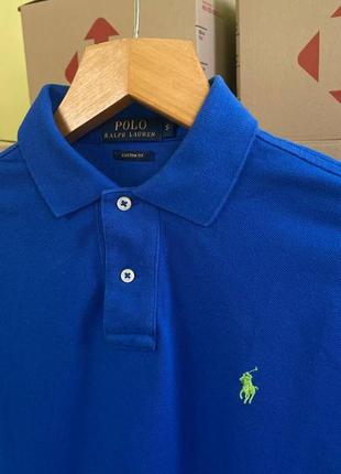 Мужское поло , футболка polo ralph lauren custom fit