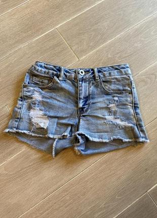 Джинсові шортики zara