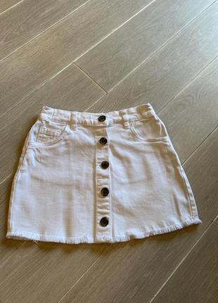 Джинсова спідниця f&f
