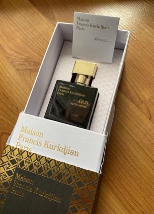 Maison francis kurkdjian oud satin mood 70 ml.2 фото