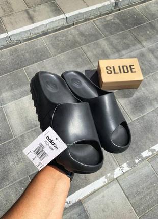 Шльопанці чоловічі adidas yeezy slide black 40-41-42-43-44