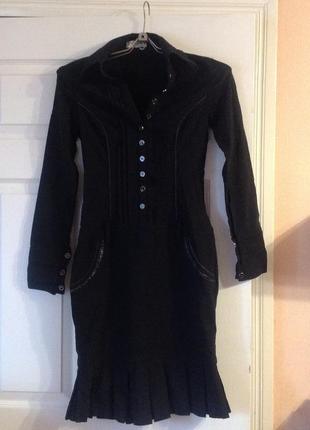 Эффектное коттоновое платье