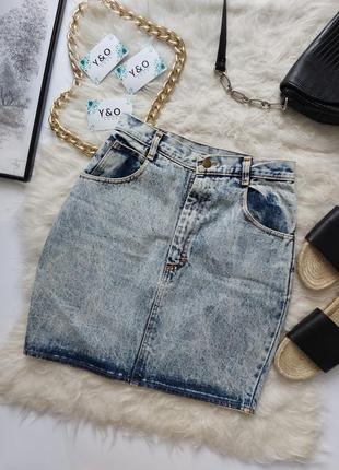 Дуже крута трендова якісна джинсова спідниця в ідеальному стані🖤luigi🖤2 фото