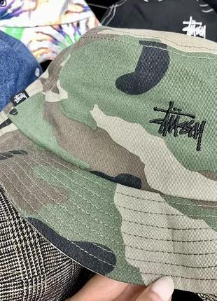 Панама stussy camouflage ( панамка carhartt palace ripndip supreme ellesse )3 фото