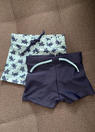 Купальні труси, плавки прімарк для хлопчика 0-3-6 міс