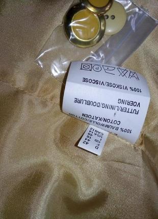 Винтажный удлинённый двубортный пиджак оверсайз  peter hahn9 фото