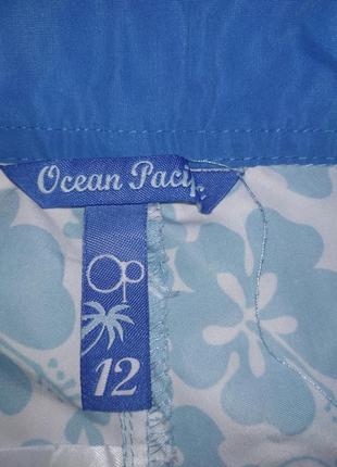 Жіночі пляжні шорти ocean pacific 12 р.7 фото