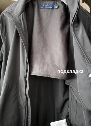 Ветровка polo ralph lauren jacket куртка бомбер р.м original курточка на молнии унисекс9 фото