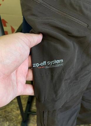 Жіночі трекінгові штани 2 в 1 mammut zip-off system4 фото