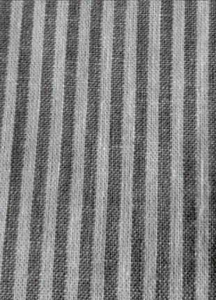 Комбінезон брючний кюлоти в смужку білий/сірий,54 р3 фото