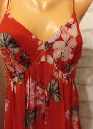 Яркое нарядное платье сарафан 👗 mango2 фото