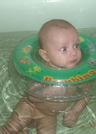 Круг для купання малюків bambino6 фото
