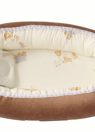 Переноска для младенцев, светло-коричневая3 фото