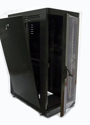 Шафа 19" 24u, 610х1055 мм (ш*г), чорна