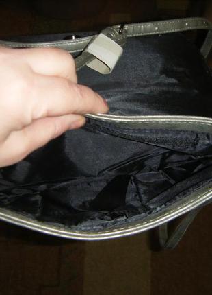 Комфортная сумка-портфель на длинном ремне4 фото