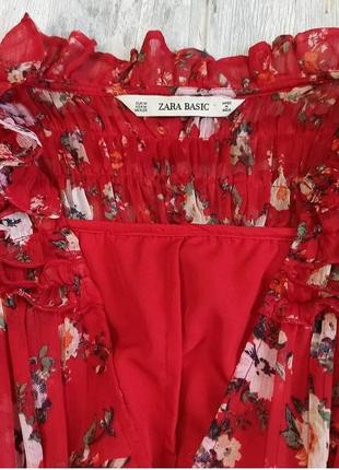 Шифоновое платье zara3 фото