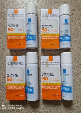 La roche-posay anthelios uvmune 400 - spf50 солнцезащитный флюид+подарок5 фото