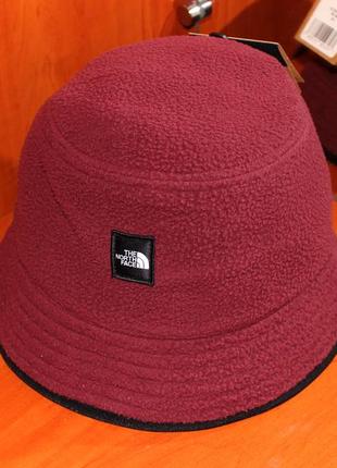 The north face fleeski street bucket regal red nf0a3sj1d4s панама оригінал панамка кепка унісекс7 фото