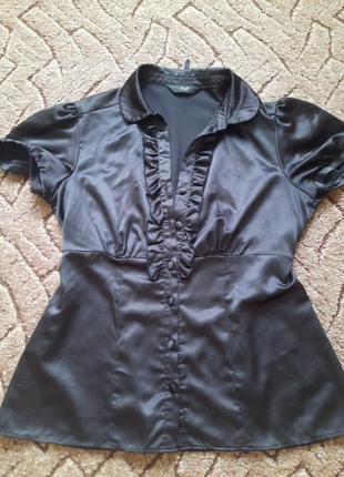 Блузка, рубашка атласна3 фото