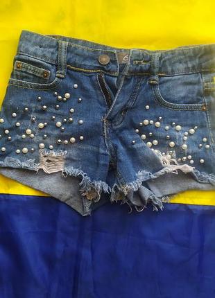 Шорти джинс)❤️🇺🇦