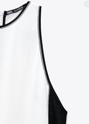 Сукня міді біле пряме zara оригінал3 фото