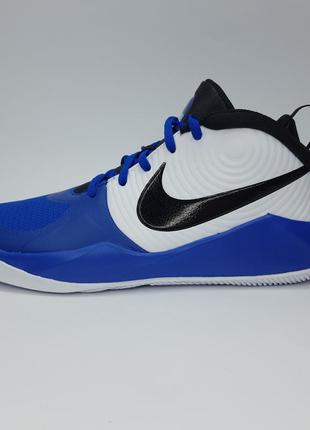 Кросівки nike team hustle d 9 white royal game (aq4224-405)