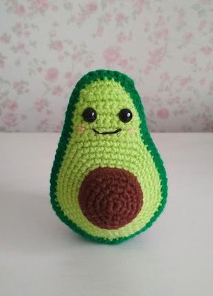 Іграшка авокадо ручної роботи1 фото
