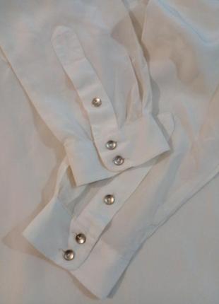 Блуза сорочка з натурального шовку5 фото
