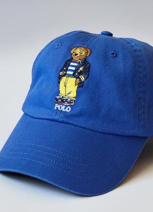 Кепка polo ralph lauren polo bear, унисекс, оригинал2 фото