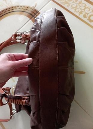 Сумка женская кожаная шоппер genuine leather 3