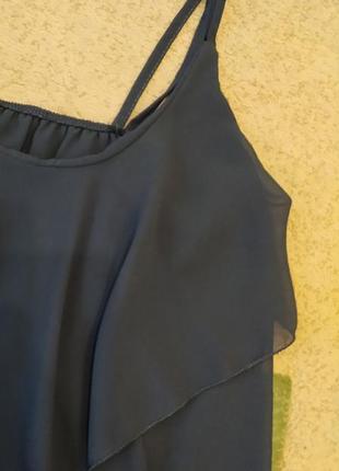 Чорна майка блуза блузка недорого можна для вагітних беременных с, м размер5 фото