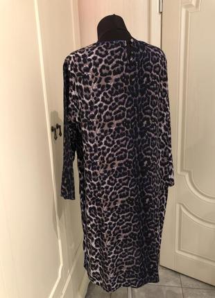 Платье принт под леопард8 фото
