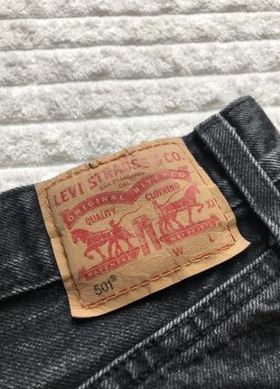 Шорти чорні levi's3 фото